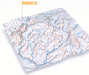 3d view of Pánuco