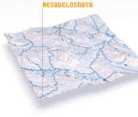 3d view of Mesa de los Naya