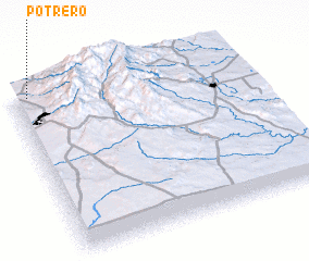 3d view of Potrero