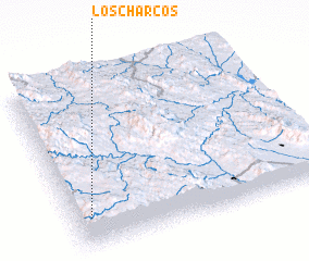 3d view of Los Charcos