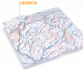 3d view of La Cañita