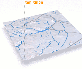 3d view of San Isidro