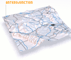 3d view of Antero Junction