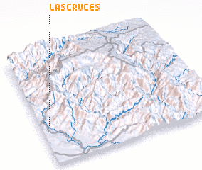 3d view of Las Cruces