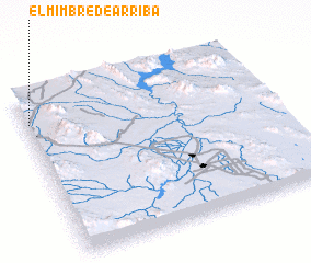 3d view of El Mimbre de Arriba