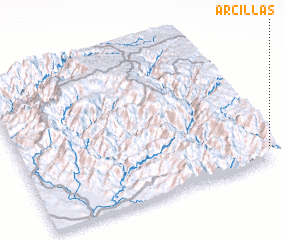 3d view of Arcillas