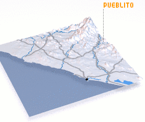 3d view of Pueblito