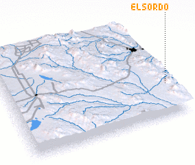 3d view of El Sordo