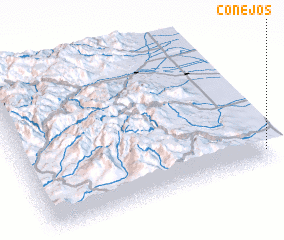 3d view of Conejos