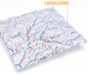 3d view of Las Iglesias