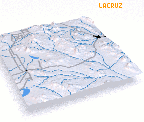 3d view of La Cruz