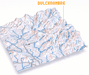 3d view of Dulce Nombre