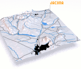 3d view of Jacona