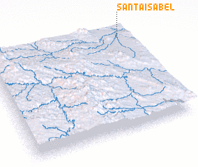 3d view of Santa Isabel