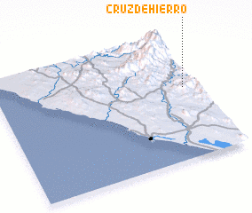 3d view of Cruz de Hierro