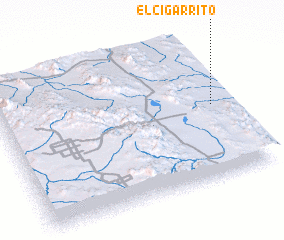 3d view of El Cigarrito