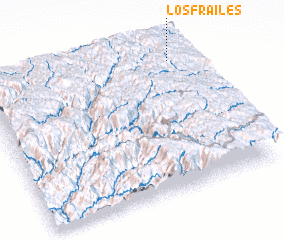 3d view of Los Frailes