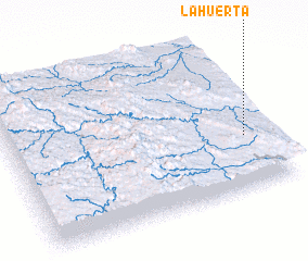 3d view of La Huerta