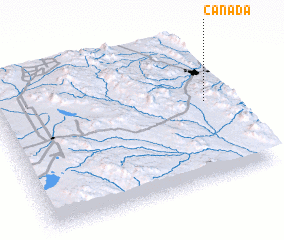 3d view of Cañada