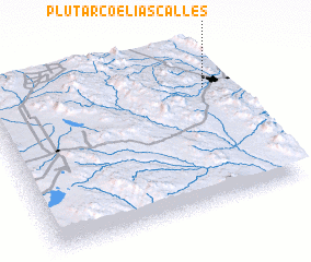 3d view of Plutarco Elías Calles