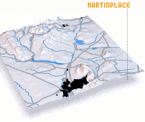 3d view of Martin Place