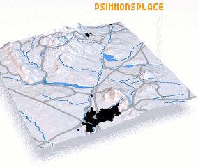 3d view of P Simmons Place