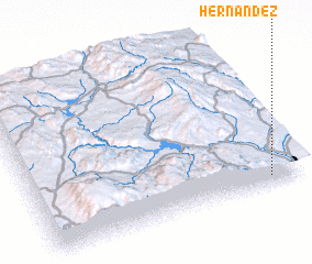 3d view of Hernandez