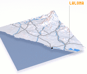 3d view of La Loma