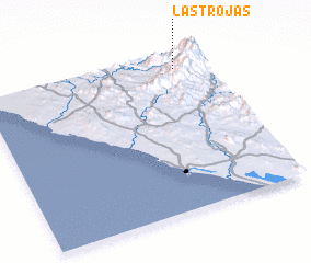 3d view of Las Trojas