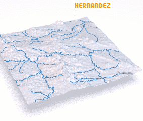 3d view of Hernández