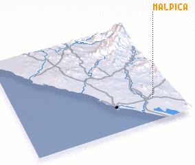 3d view of Malpica