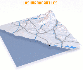 3d view of Los Huanacaxtles