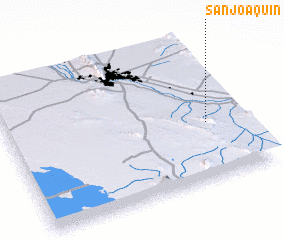 3d view of San Joaquín