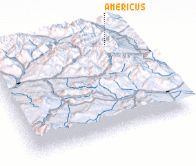 3d view of Americus