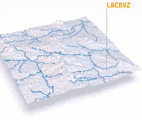 3d view of La Cruz