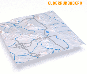 3d view of El Derrumbadero