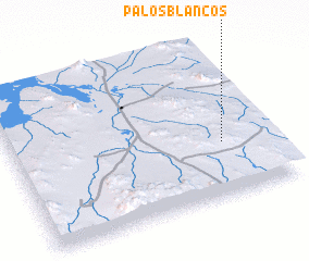 3d view of Palos Blancos