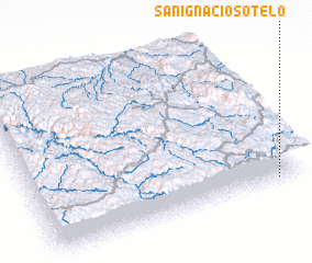 3d view of San Ignacio Sotelo