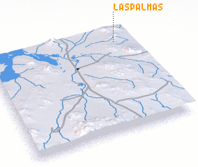 3d view of Las Palmas