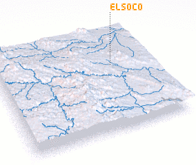 3d view of El Soco