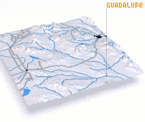 3d view of Guadalupe