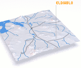 3d view of El Diablo