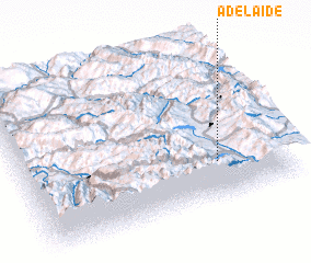 3d view of Adelaide