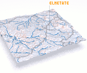 3d view of El Metate