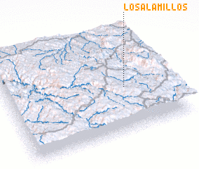 3d view of Los Alamillos