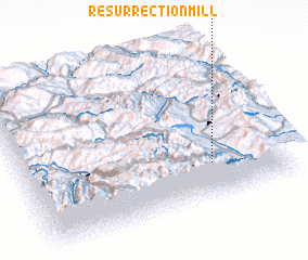 3d view of Resurrection Mill