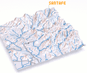 3d view of Santa Fe