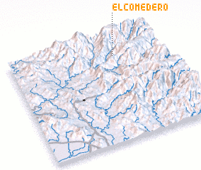 3d view of El Comedero