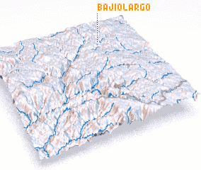 3d view of Bajío Largo