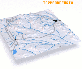 3d view of Torreón de Mata